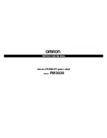 Omron electroTHerapy PM3030 Instruction Manual preview