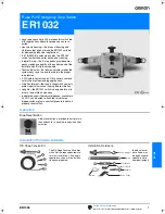 Preview for 1 page of Omron ER1032 Datasheet