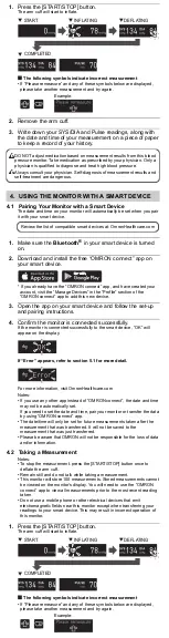 Предварительный просмотр 4 страницы Omron EVOLV BP7000 User Manual