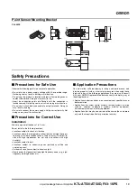 Preview for 19 page of Omron F03-15 Brochure & Specs