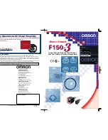 Preview for 1 page of Omron F150-3 - Operation