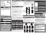 Preview for 2 page of Omron F39-BT Instruction Sheet