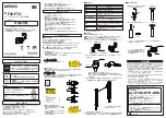 Preview for 1 page of Omron F39-PTG Instruction Sheet