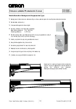 Предварительный просмотр 1 страницы Omron F3C-AA42-1 Quick Start Manual