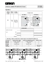 Предварительный просмотр 6 страницы Omron F3C-AA42-1 Quick Start Manual