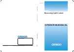 Предварительный просмотр 1 страницы Omron F3EM2 Series Operation Manual