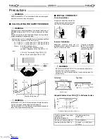 Preview for 15 page of Omron F3S-A082P Manual