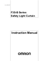 Omron F3S-B Series Instruction Manual предпросмотр