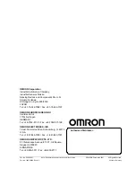 Предварительный просмотр 37 страницы Omron F3S-B Series Instruction Manual