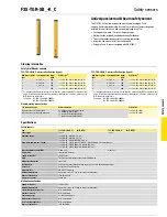 Omron F3S-TGR-SB-K C Datasheet preview