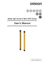 Omron F3SG-SR Series User Manual предпросмотр