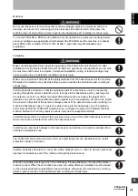 Preview for 9 page of Omron F3SG-SR Series User Manual