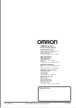 Preview for 12 page of Omron F3SH-A - Manual