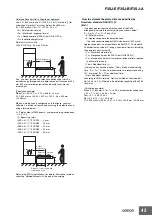 Preview for 42 page of Omron F3SJ-A series Manual