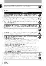 Preview for 8 page of Omron F3SJ-B Series User Manual