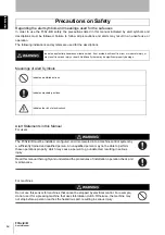 Preview for 6 page of Omron F3SJ-B0185P25 User Manual