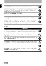 Preview for 8 page of Omron F3SJ-B0185P25 User Manual