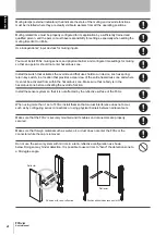 Preview for 8 page of Omron F3SJ Series Original Instructions Manual