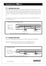 Preview for 14 page of Omron F3SN Function Description