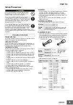 Preview for 8 page of Omron F3SP-T01 Manual