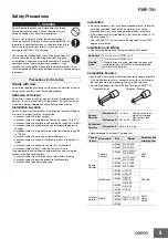 Предварительный просмотр 8 страницы Omron F3SP-T01 Manual