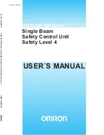 Omron F3SP-U5P-TGR User Manual preview