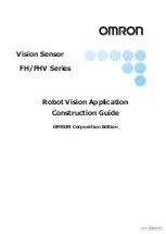 Omron FH-SM02 Construction Manual preview