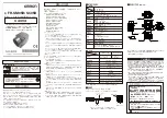 Предварительный просмотр 1 страницы Omron FH-SM05R Instruction Sheet