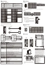 Preview for 4 page of Omron FJ-350 Instruction Sheet