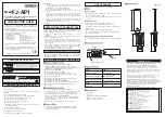 Preview for 2 page of Omron FJ-AP1 Instruction Sheet