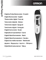 Preview for 1 page of Omron Flex Temp II Instruction Manual