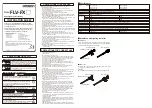 Предварительный просмотр 1 страницы Omron FLV-FX100R Instruction Sheet