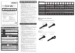 Omron FLV-LN Series Instruction Sheet предпросмотр