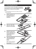 Предварительный просмотр 16 страницы Omron Focus PM710-L Instruction Manual