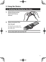 Предварительный просмотр 17 страницы Omron Focus PM710-L Instruction Manual