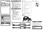 Предварительный просмотр 4 страницы Omron FQ-AC Series Instruction Sheet