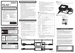 Preview for 5 page of Omron FQ-AC Series Instruction Sheet