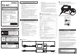 Предварительный просмотр 7 страницы Omron FQ-AC Series Instruction Sheet