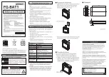 Предварительный просмотр 7 страницы Omron FQ-BAT1 Instruction Sheet