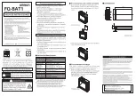 Предварительный просмотр 8 страницы Omron FQ-BAT1 Instruction Sheet