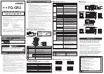 Preview for 2 page of Omron FQ-CR2 Series Instruction Sheet