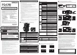 Preview for 5 page of Omron FQ-CR2 Series Instruction Sheet
