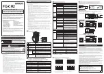 Preview for 8 page of Omron FQ-CR2 Series Instruction Sheet