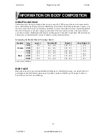 Preview for 10 page of Omron FULL BODY SENSOR BODY COMPOSITION MONITOR AND SCALE HBF-516 Instruction Manual