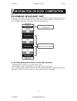 Preview for 12 page of Omron FULL BODY SENSOR BODY COMPOSITION MONITOR AND SCALE HBF-516 Instruction Manual