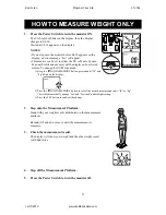 Preview for 31 page of Omron FULL BODY SENSOR BODY COMPOSITION MONITOR AND SCALE HBF-516 Instruction Manual