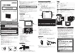 Preview for 1 page of Omron FZ-M08 Instruction Sheet