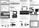 Предварительный просмотр 2 страницы Omron FZ-M08 Instruction Sheet