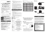 Preview for 2 page of Omron FZ-SC5M3 Instruction Sheet