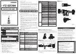 Preview for 2 page of Omron FZ-SZC100 Instruction Sheet